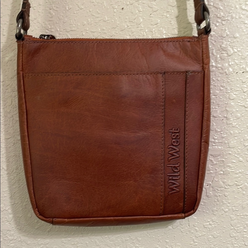 Wild West Brown Leather Bag